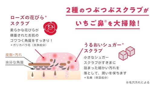 DUOザクレンジングバームいちごの名前の通り「いちご鼻」に効果があるそうです。