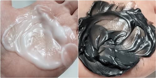 DUOクリア・黒のバームのテクスチャーの違いは？